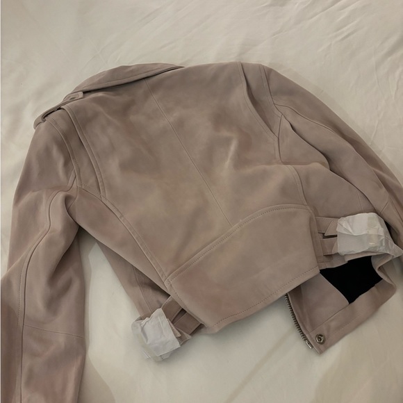 Never worn IRO suede jacket in pearl grey - Picture 3 of 3